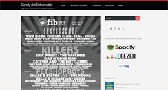 Desktop Screenshot of dandydelextrarradio.com